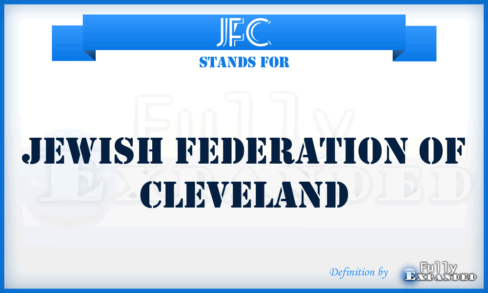 JFC - Jewish Federation of Cleveland