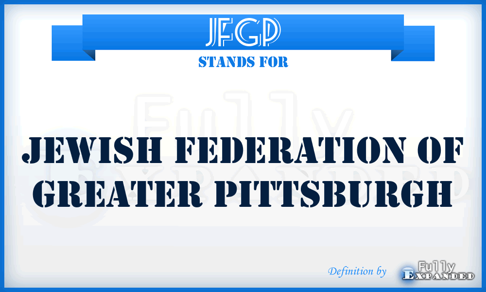 JFGP - Jewish Federation of Greater Pittsburgh