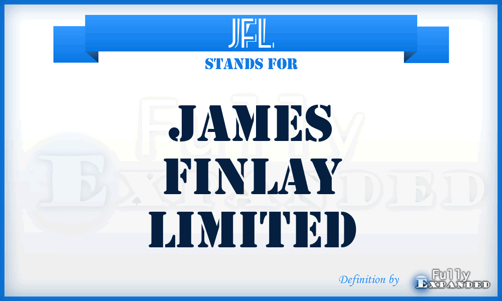 JFL - James Finlay Limited