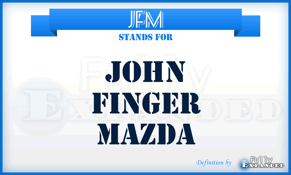 JFM - John Finger Mazda