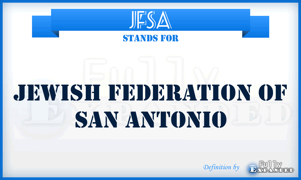 JFSA - Jewish Federation of San Antonio