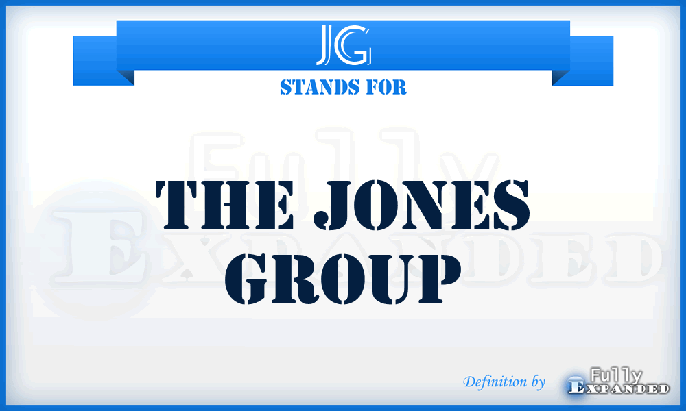 JG - The Jones Group