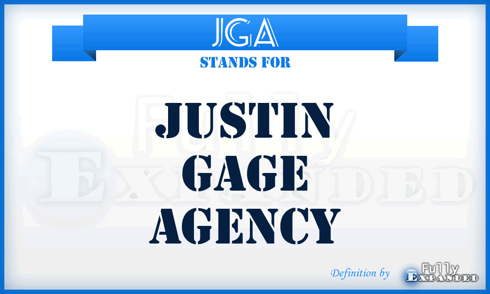 JGA - Justin Gage Agency