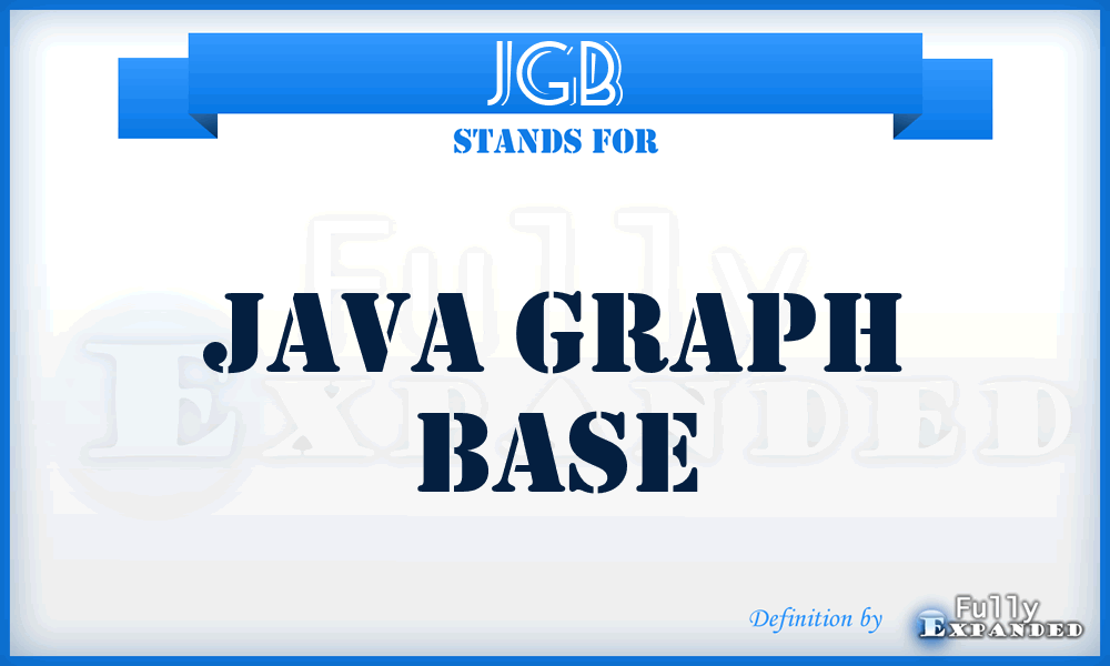 JGB - Java Graph Base