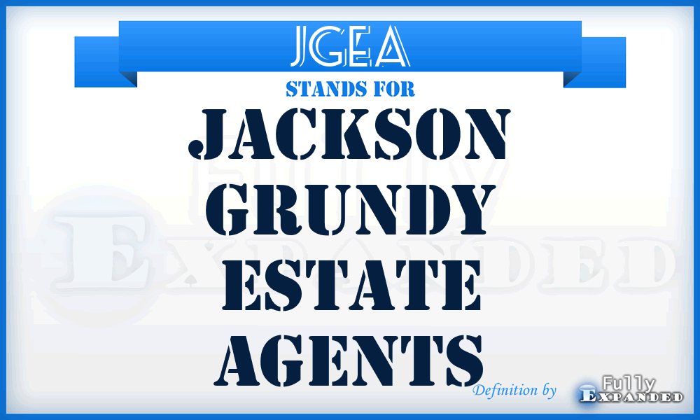 JGEA - Jackson Grundy Estate Agents