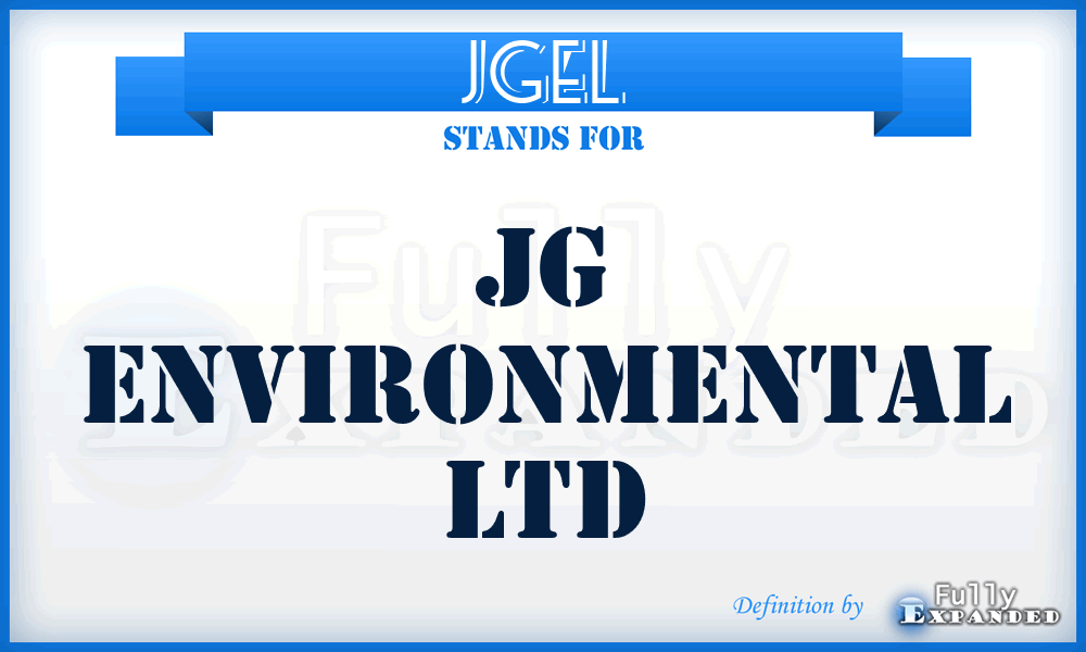 JGEL - JG Environmental Ltd