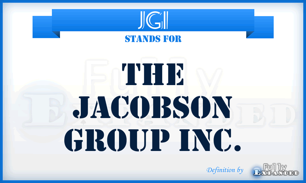 JGI - The Jacobson Group Inc.