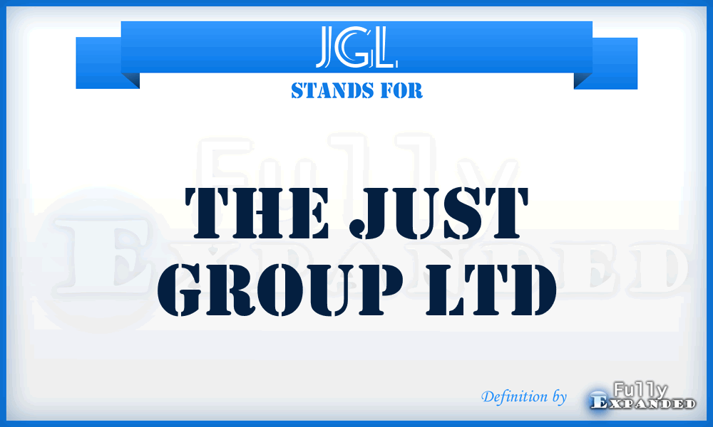 JGL - The Just Group Ltd
