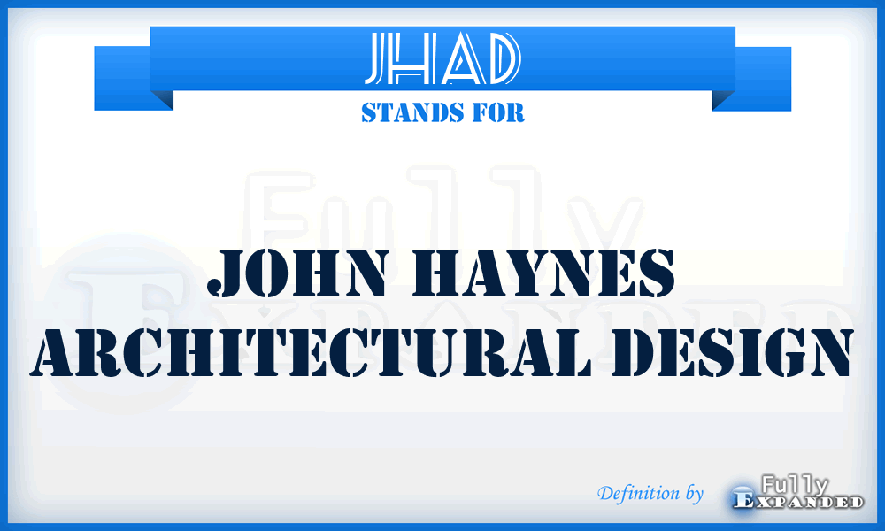 JHAD - John Haynes Architectural Design