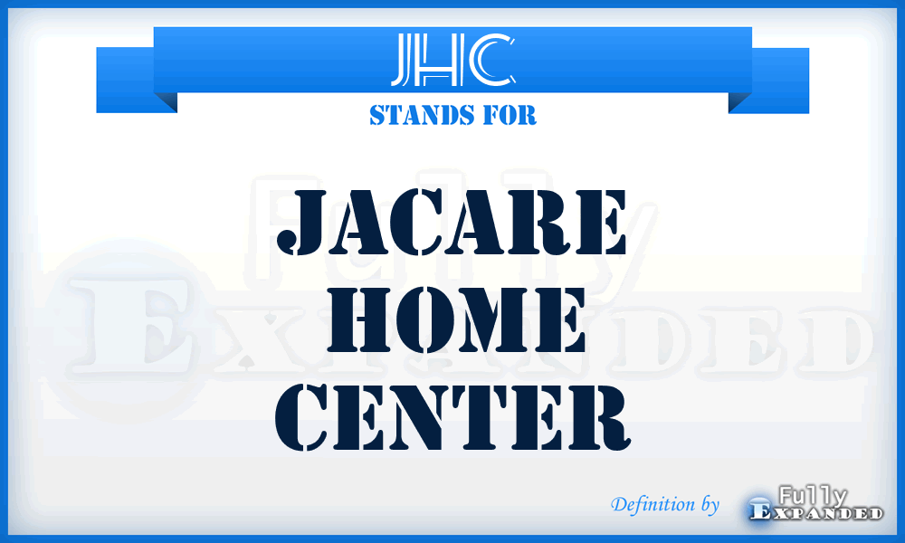 JHC - Jacare Home Center