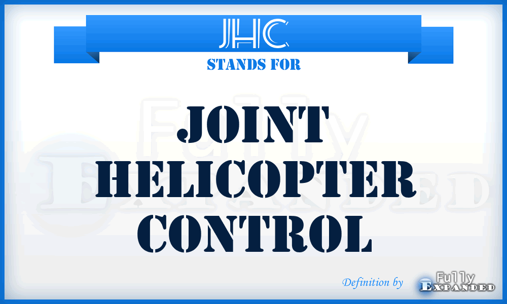 JHC - Joint Helicopter Control