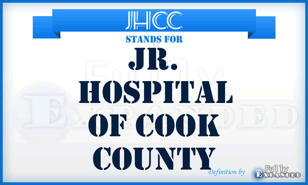 JHCC - Jr. Hospital of Cook County