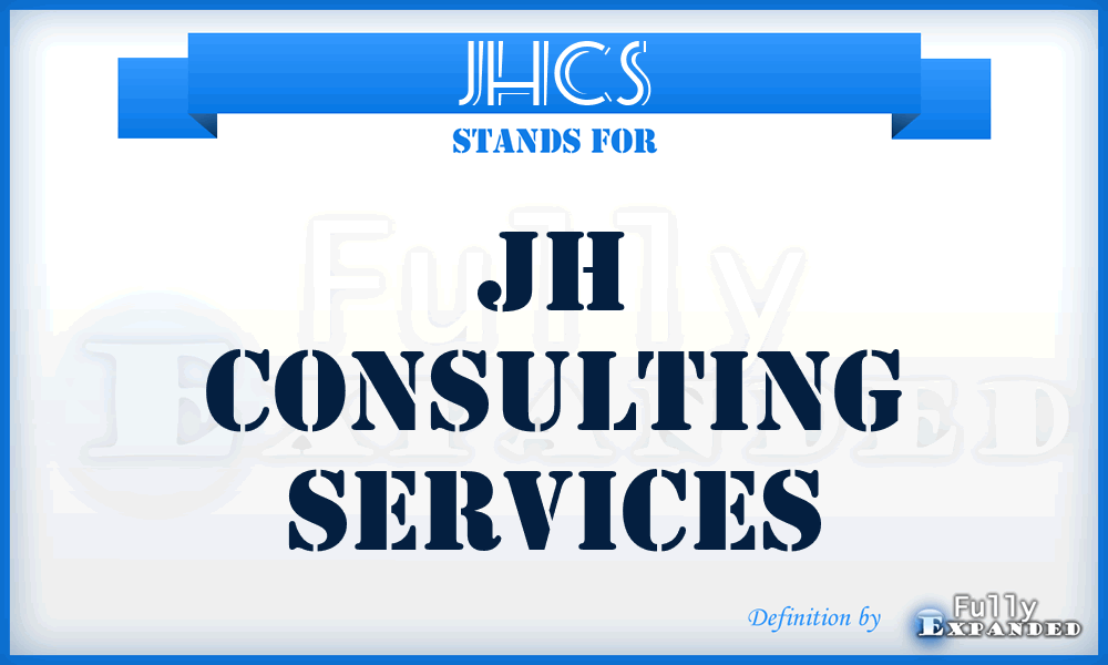 JHCS - JH Consulting Services