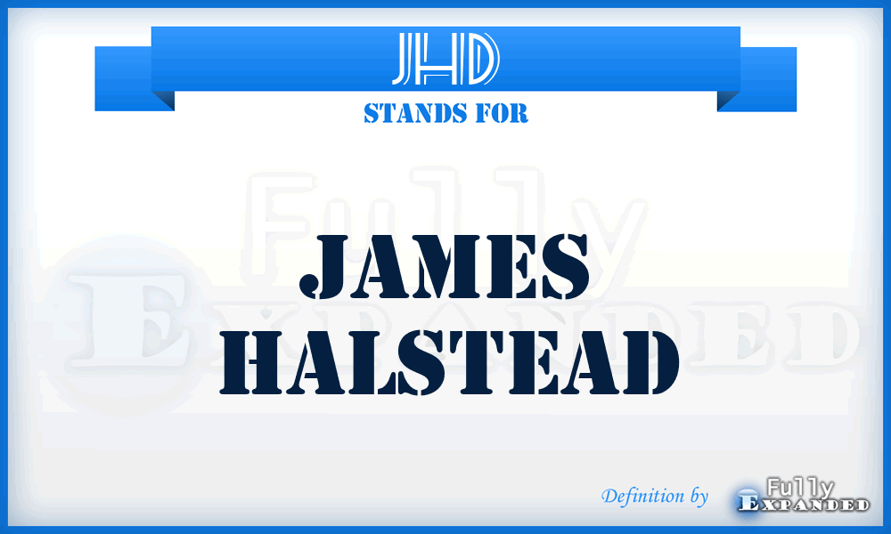 JHD - James Halstead