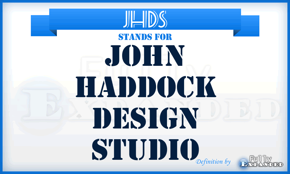 JHDS - John Haddock Design Studio
