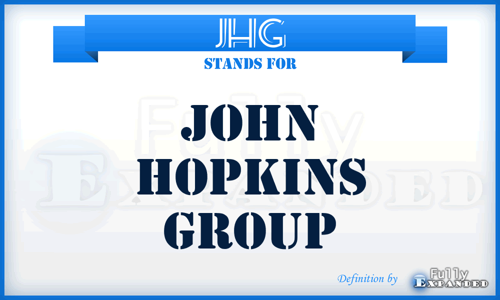 JHG - John Hopkins Group