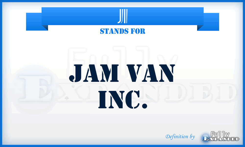 JI - Jam van Inc.