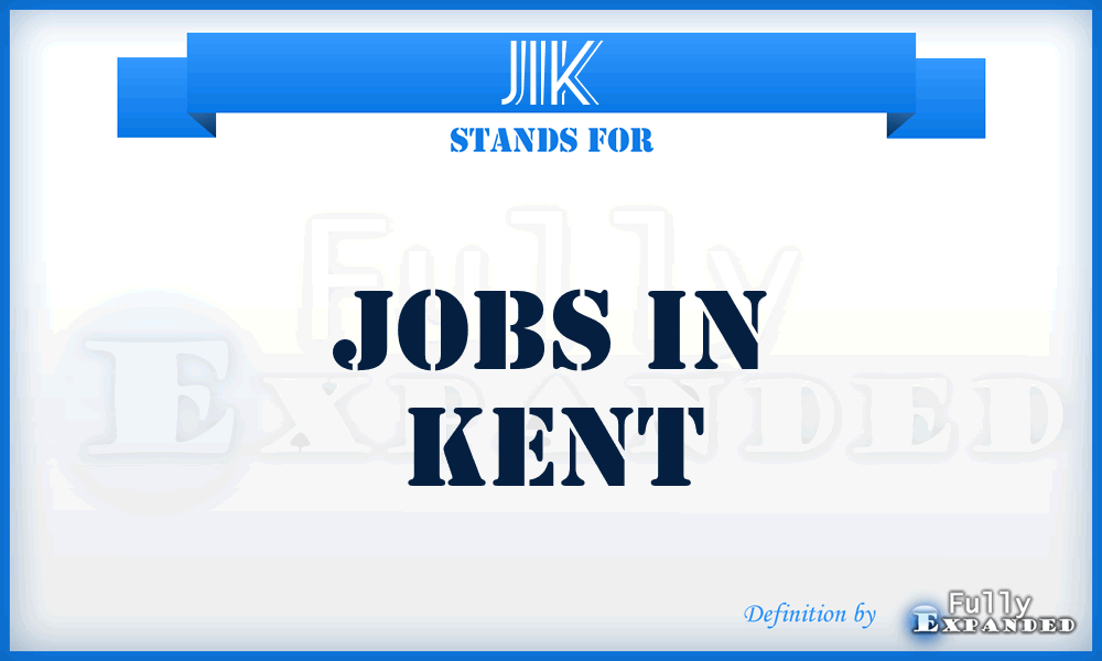 JIK - Jobs In Kent
