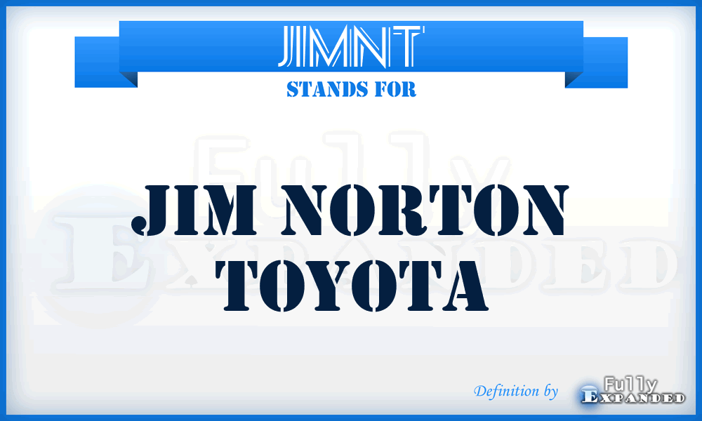 JIMNT - JIM Norton Toyota