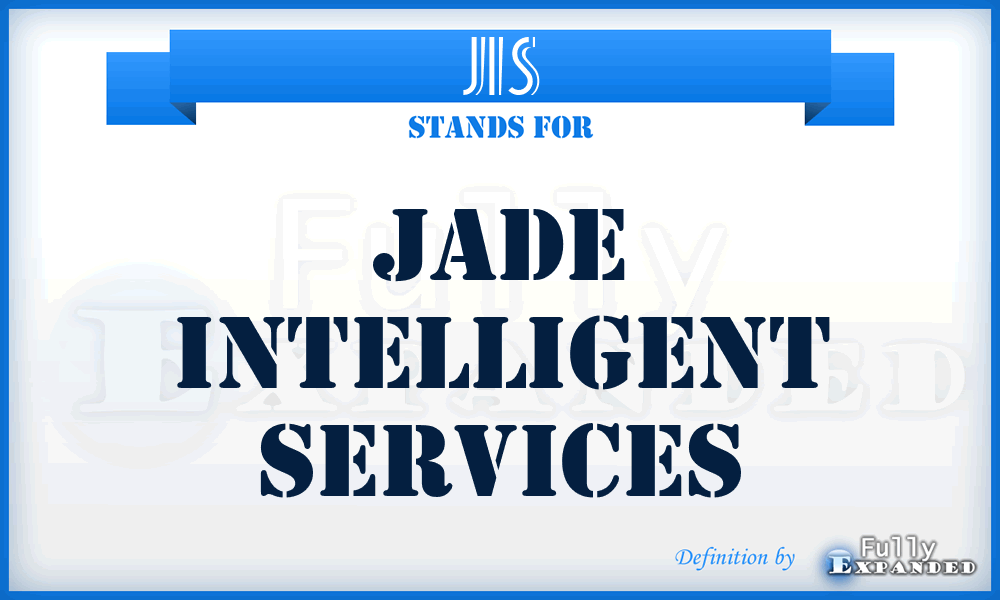 JIS - Jade Intelligent Services