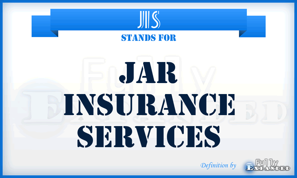 JIS - Jar Insurance Services