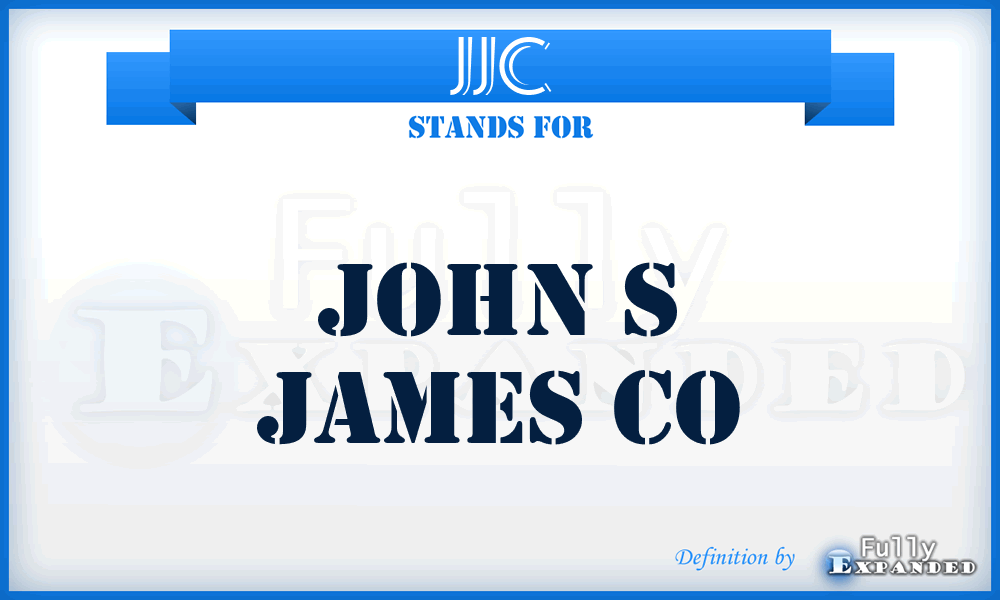 JJC - John s James Co