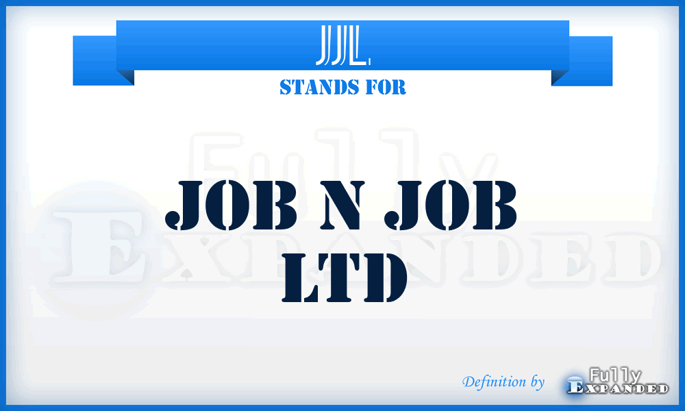 JJL - Job n Job Ltd