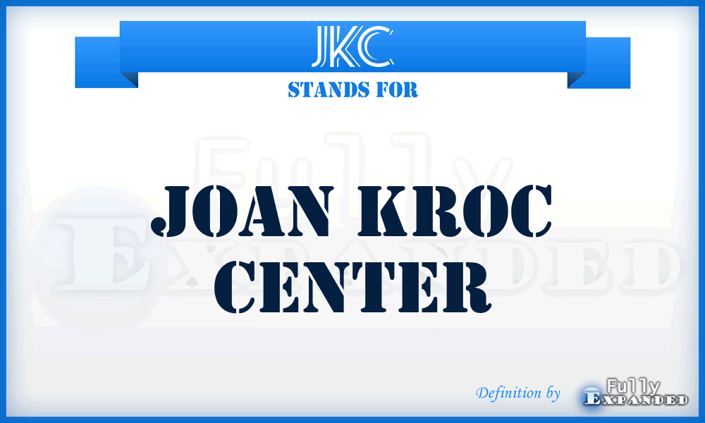 JKC - Joan Kroc Center