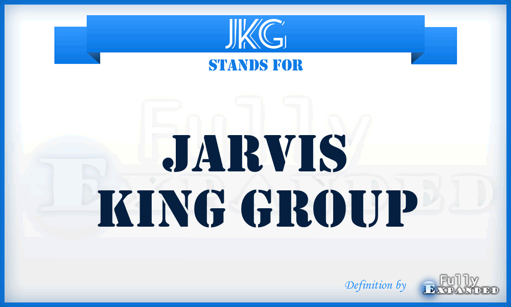 JKG - Jarvis King Group