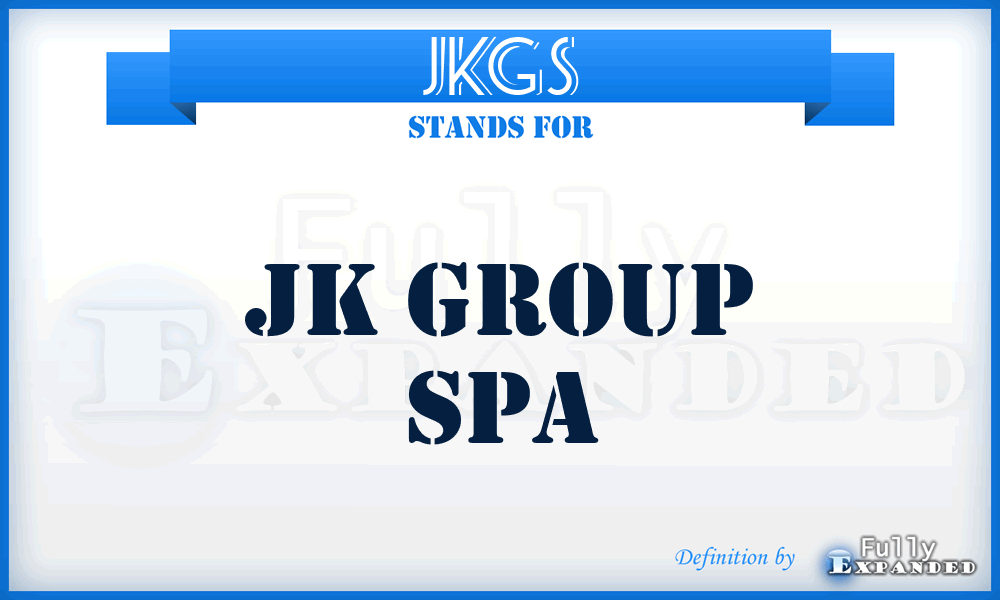 JKGS - JK Group Spa