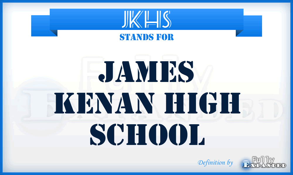 JKHS - James Kenan High School