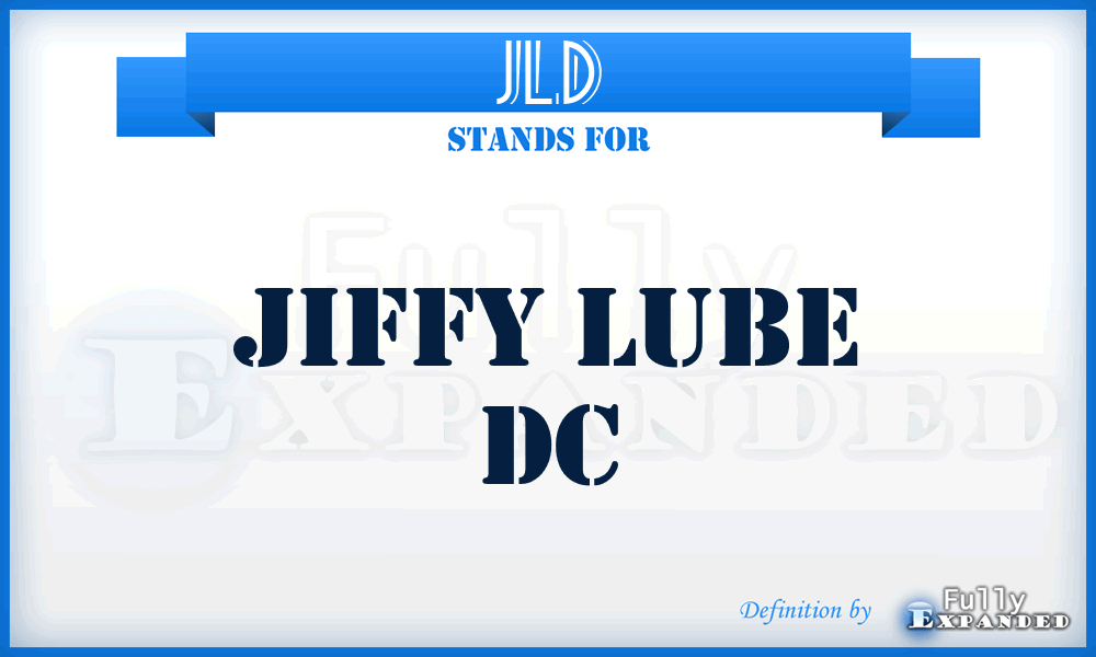 JLD - Jiffy Lube Dc