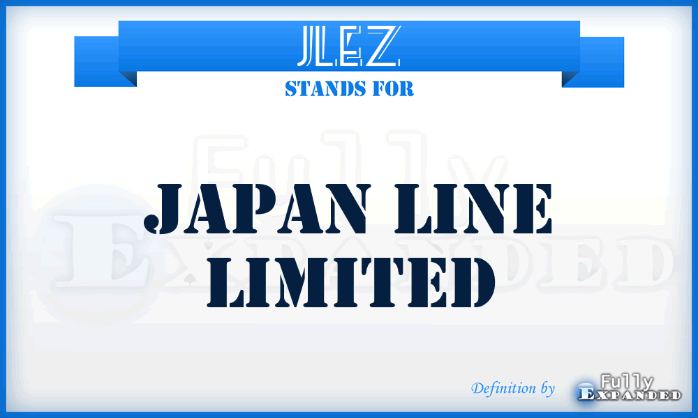 JLEZ - Japan Line Limited