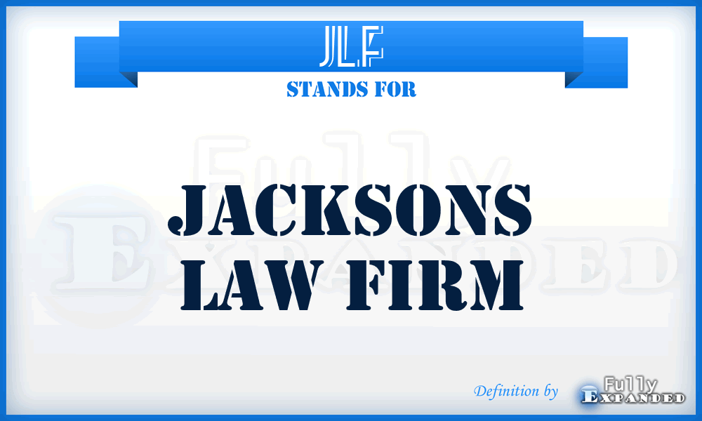 JLF - Jacksons Law Firm