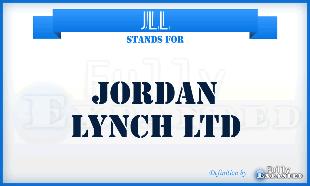 JLL - Jordan Lynch Ltd