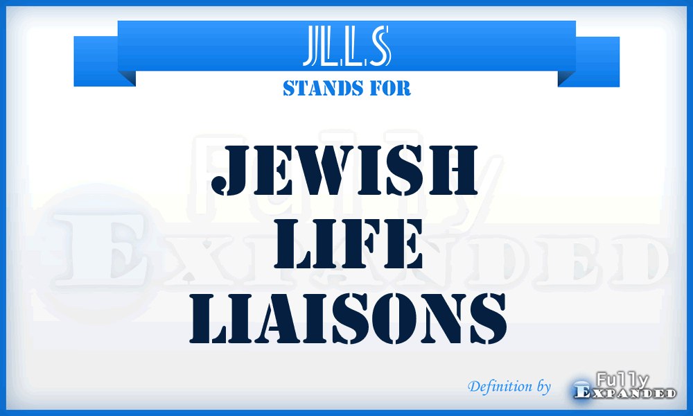 JLLS - Jewish Life Liaisons