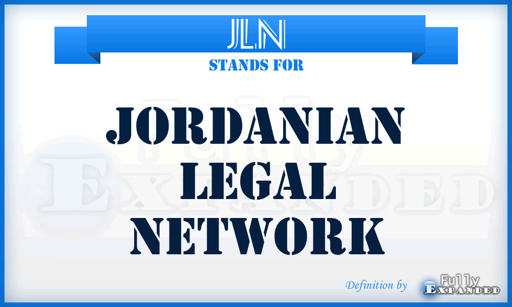 JLN - Jordanian Legal Network