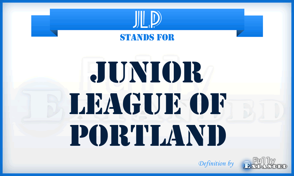 JLP - Junior League of Portland