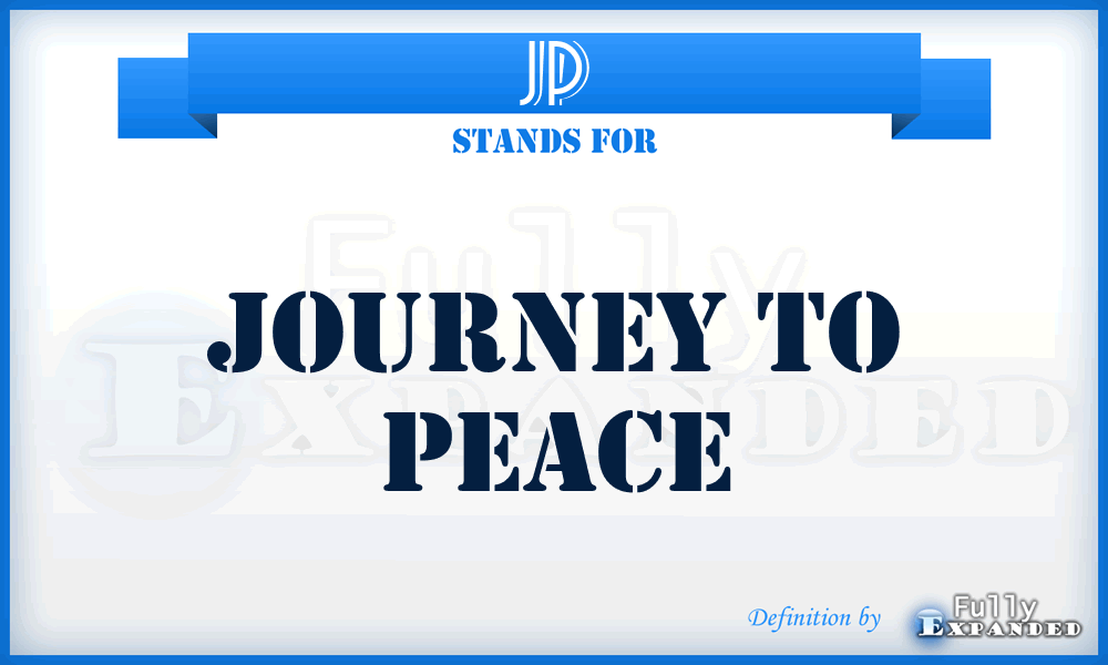 JP - Journey to Peace