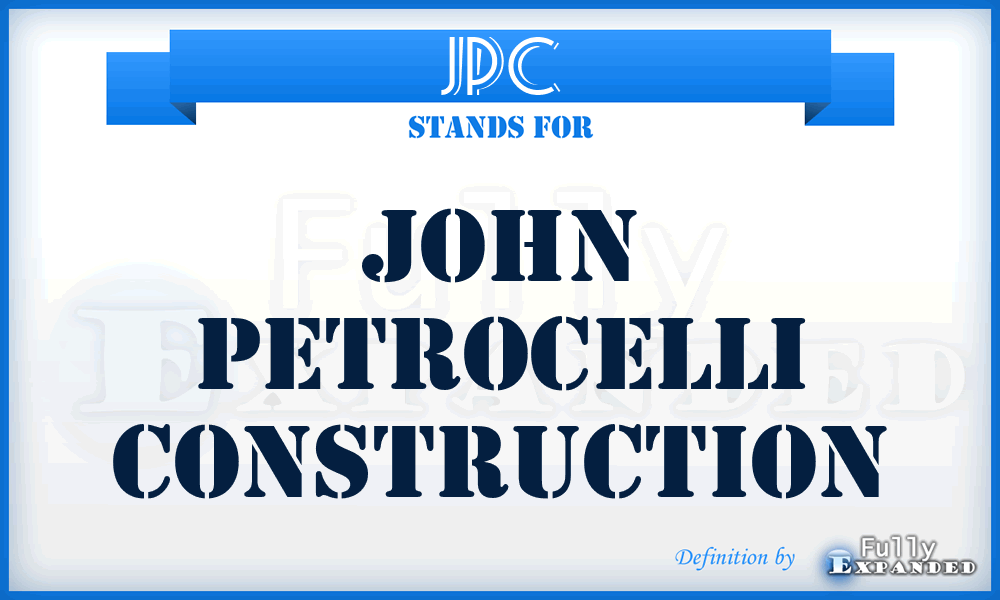 JPC - John Petrocelli Construction