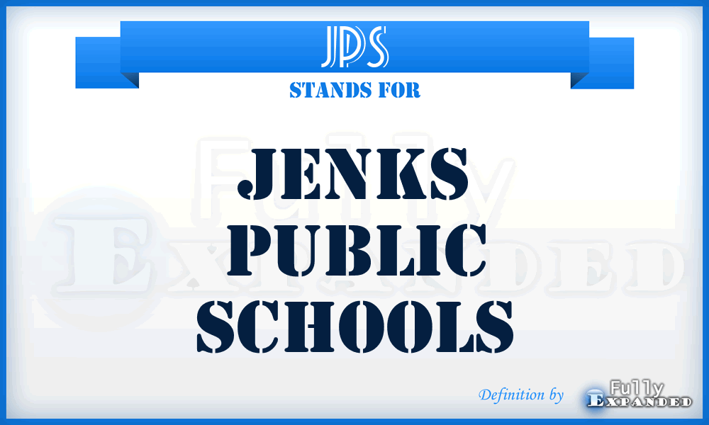 JPS - Jenks Public Schools