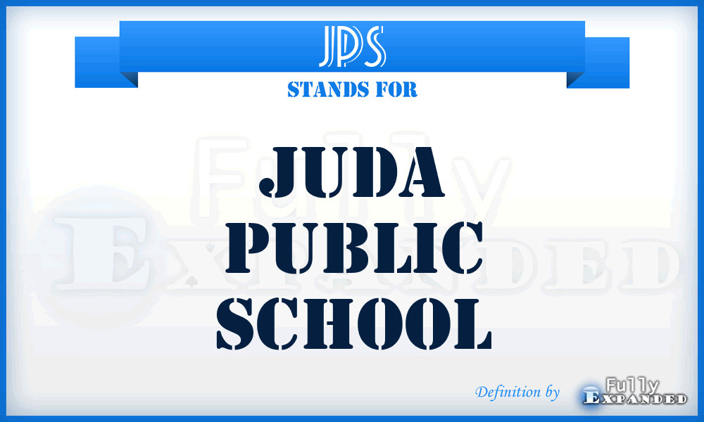 JPS - Juda Public School