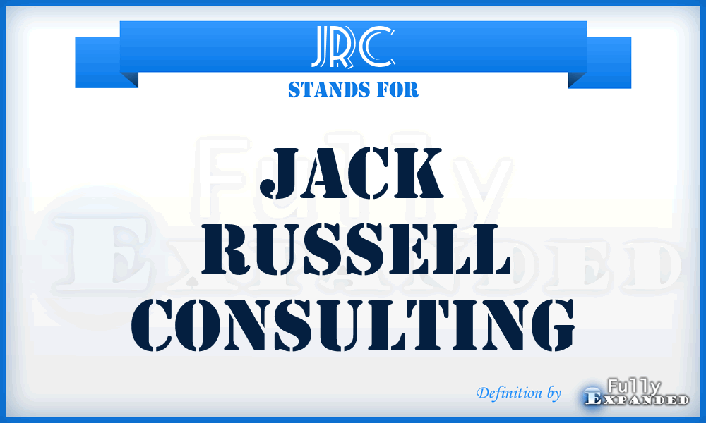 JRC - Jack Russell Consulting