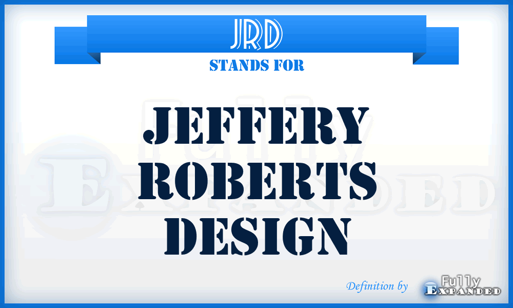 JRD - Jeffery Roberts Design