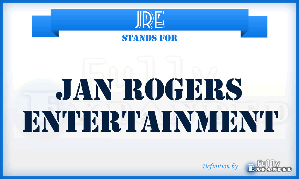 JRE - Jan Rogers Entertainment