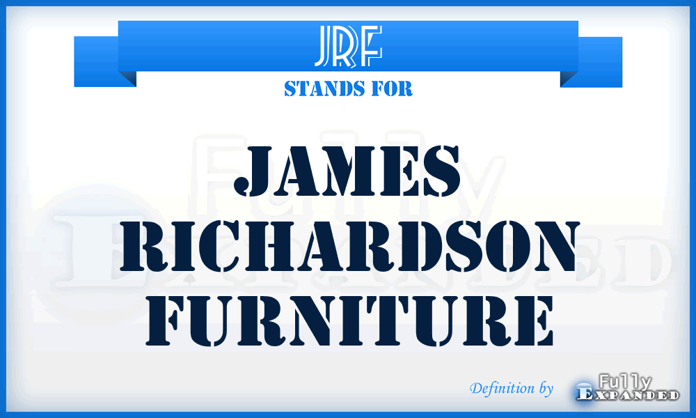 JRF - James Richardson Furniture