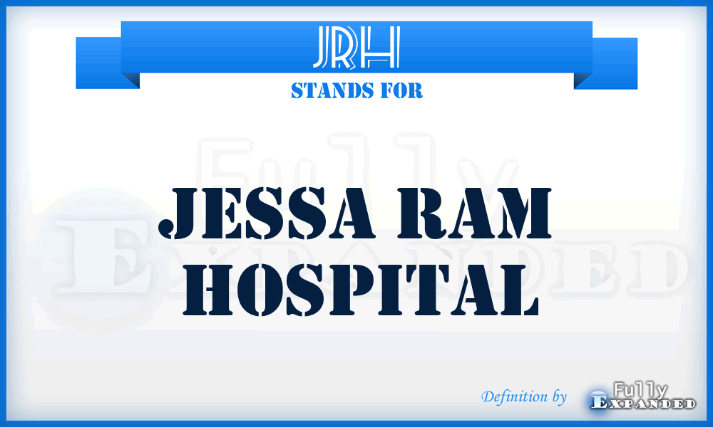 JRH - Jessa Ram Hospital