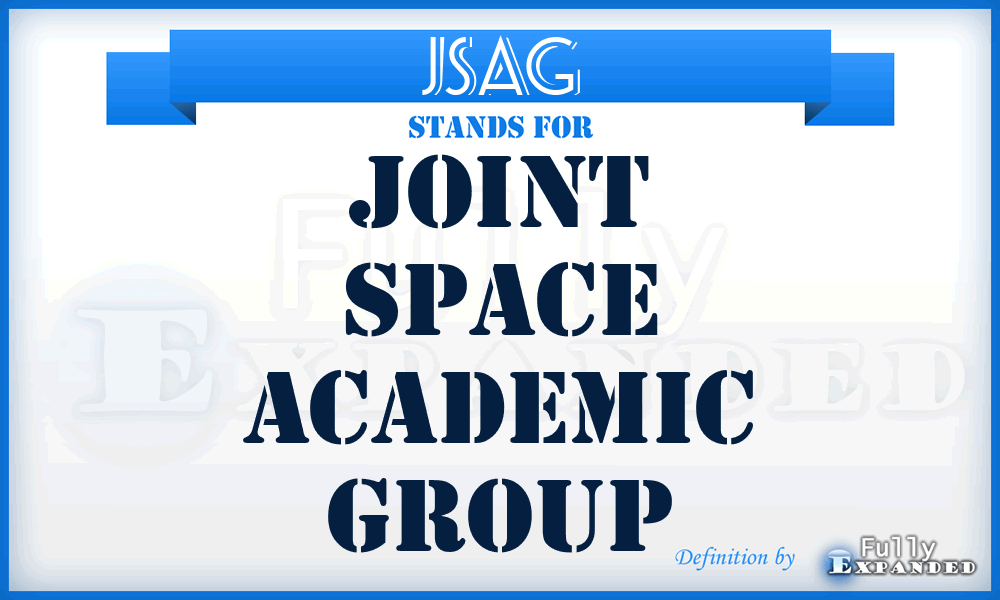JSAG - Joint Space Academic Group