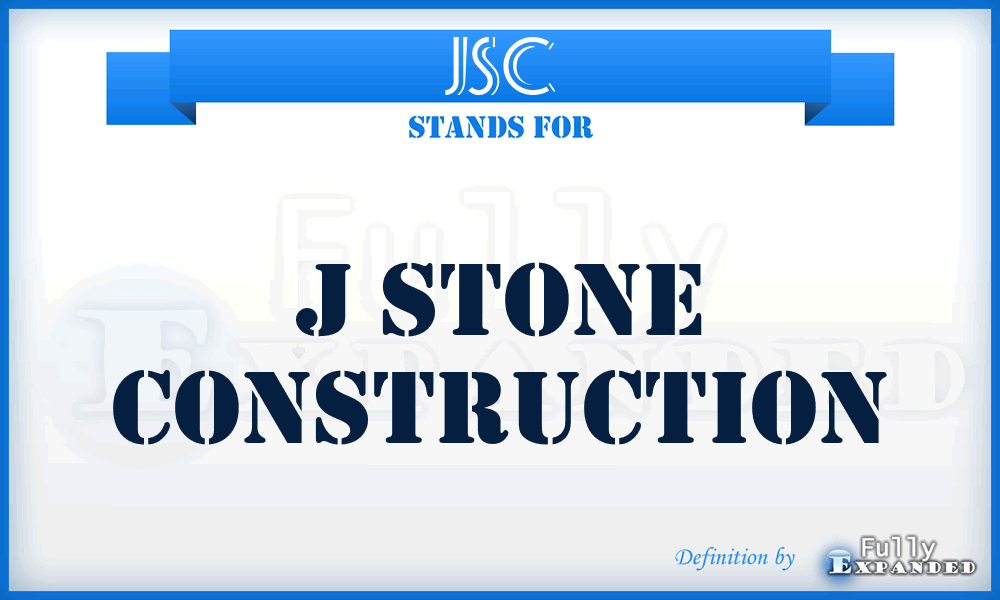 JSC - J Stone Construction