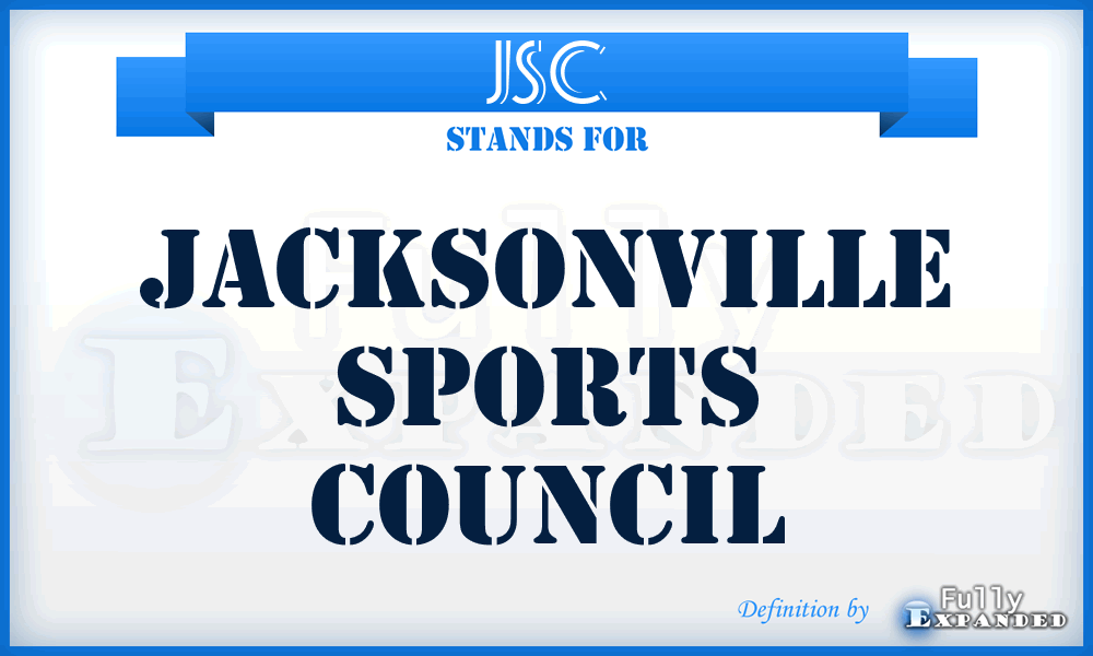 JSC - Jacksonville Sports Council